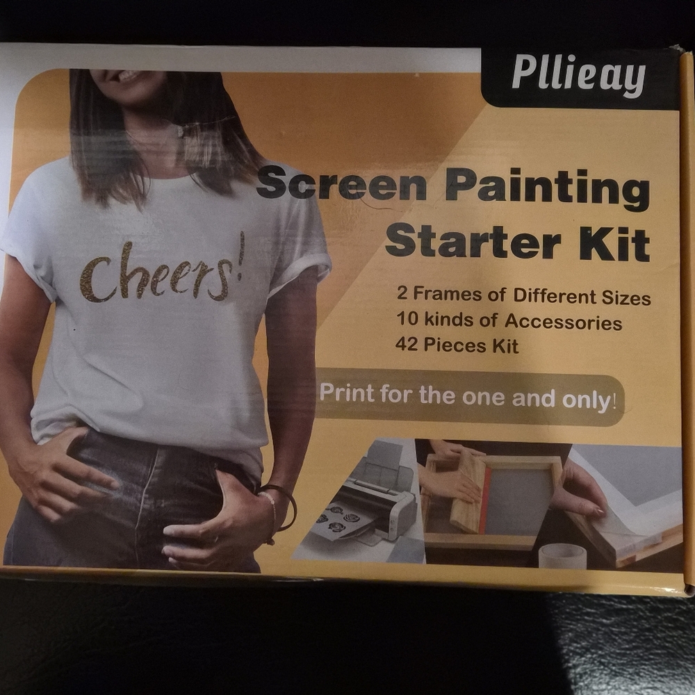 NIB Screen Painting Starter Kit